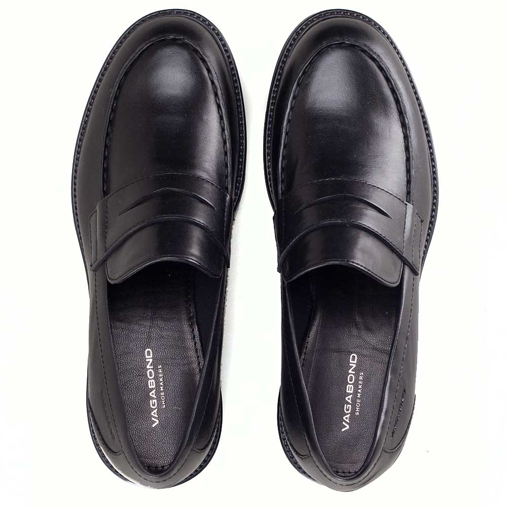 Vagabond Shoemakers Kenova Loafer - Black - re-souL
