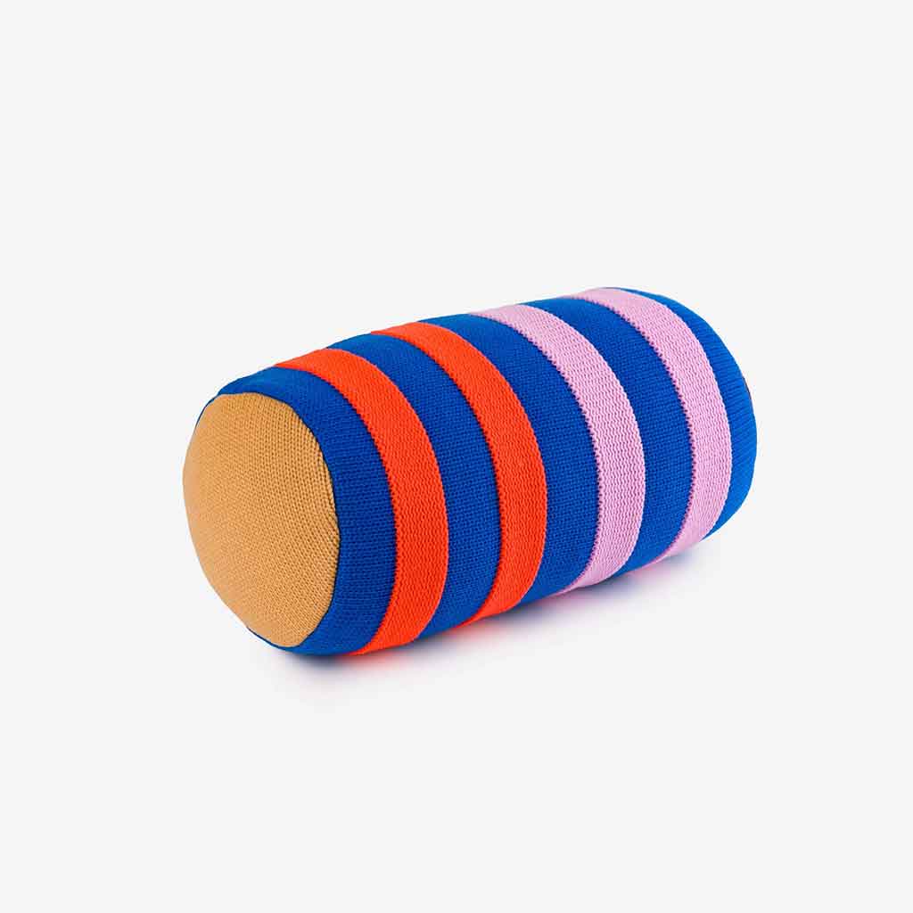 Verloop Quattro Stripe Bolster - Cobalt Multi - re-souL