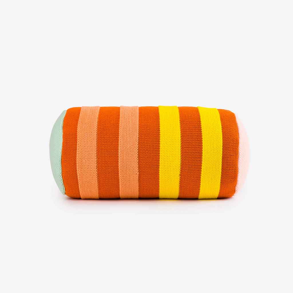 Verloop Quattro Stripe Bolster - Flame Multi - re-souL