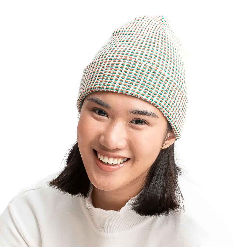 Verloop Simple Grid Hat - Jade - re-souL
