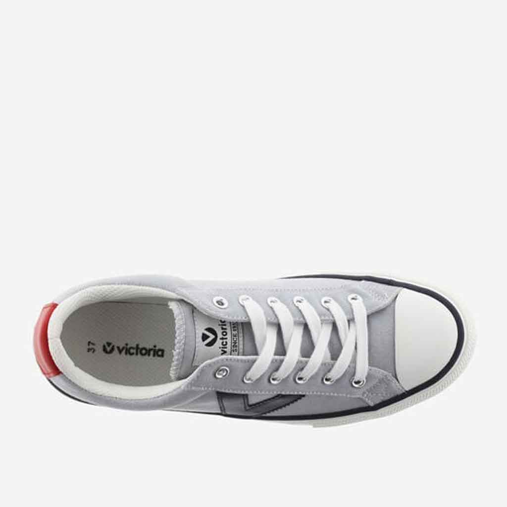 Victoria Tribu Lona Sneaker - Grey - re-souL