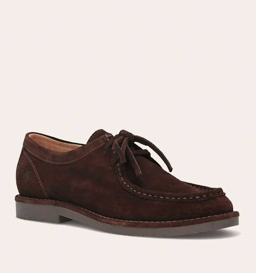Frye Harper Wallaby - Chocolate