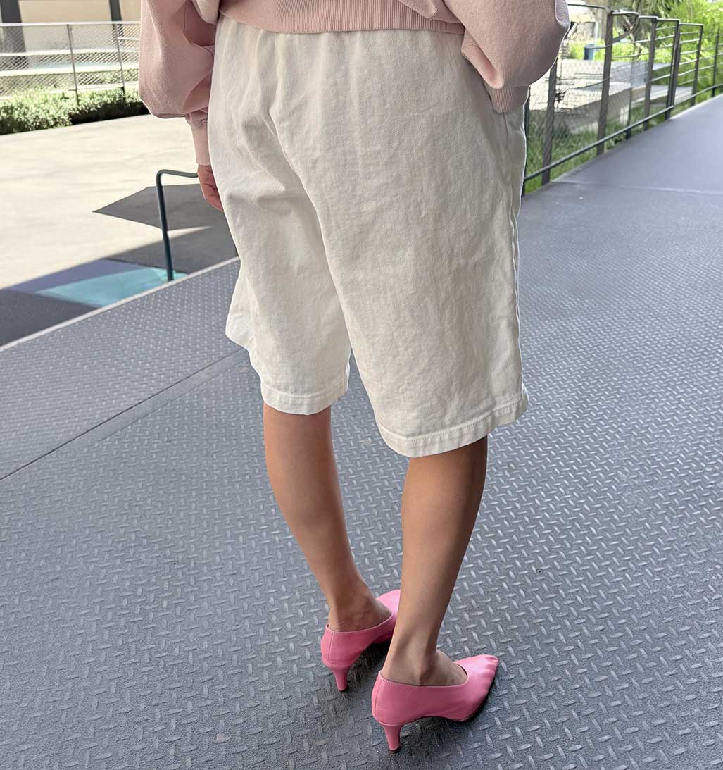 LBS Liam Bermuda Shorts - Milk