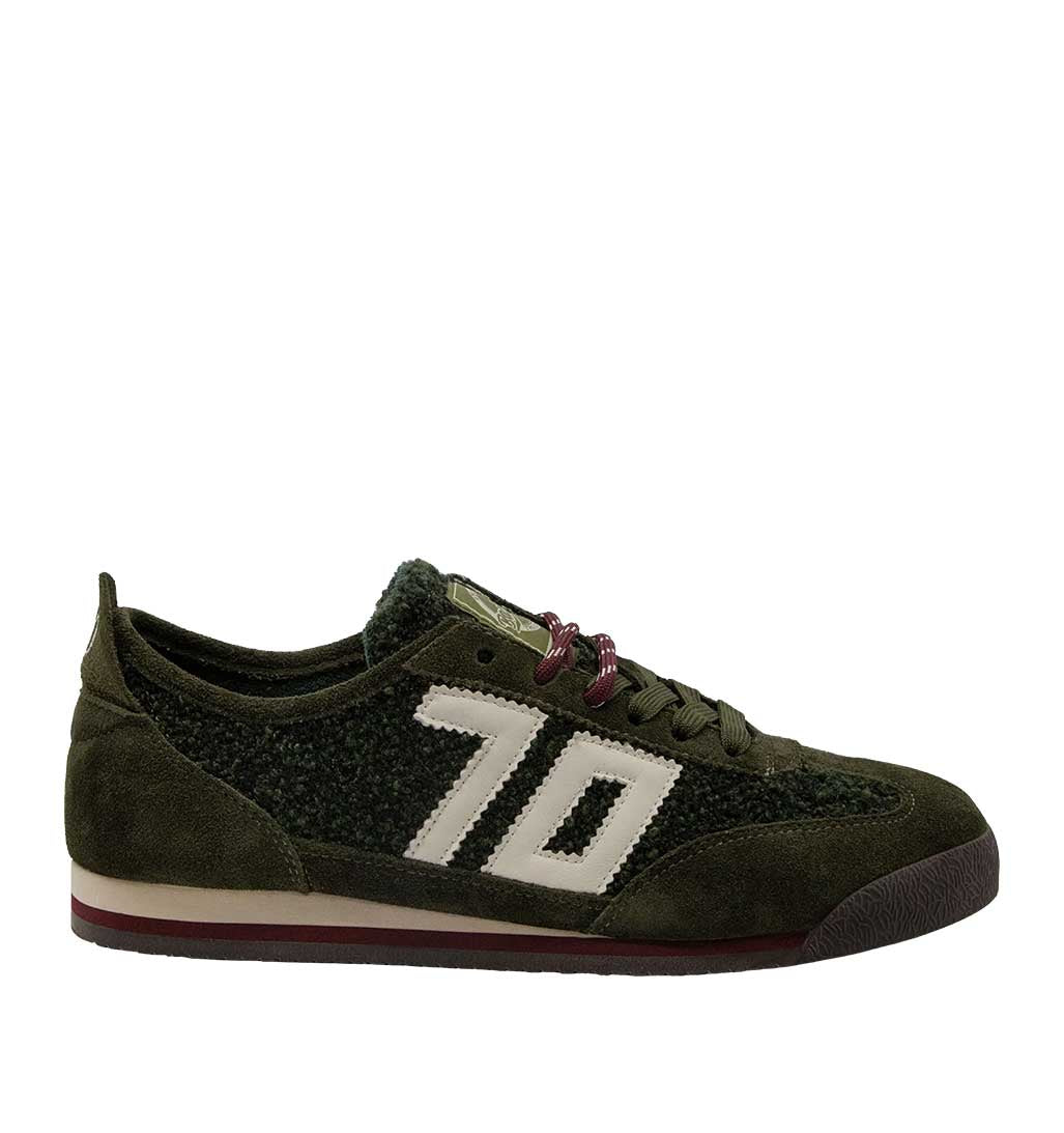 Back 70 Leon Sneaker - Forest/Teddy