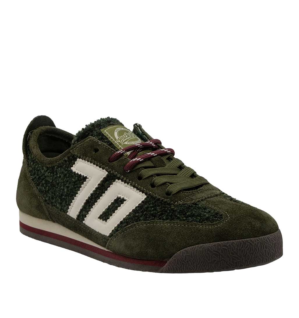 Back 70 Leon Sneaker - Forest/Teddy