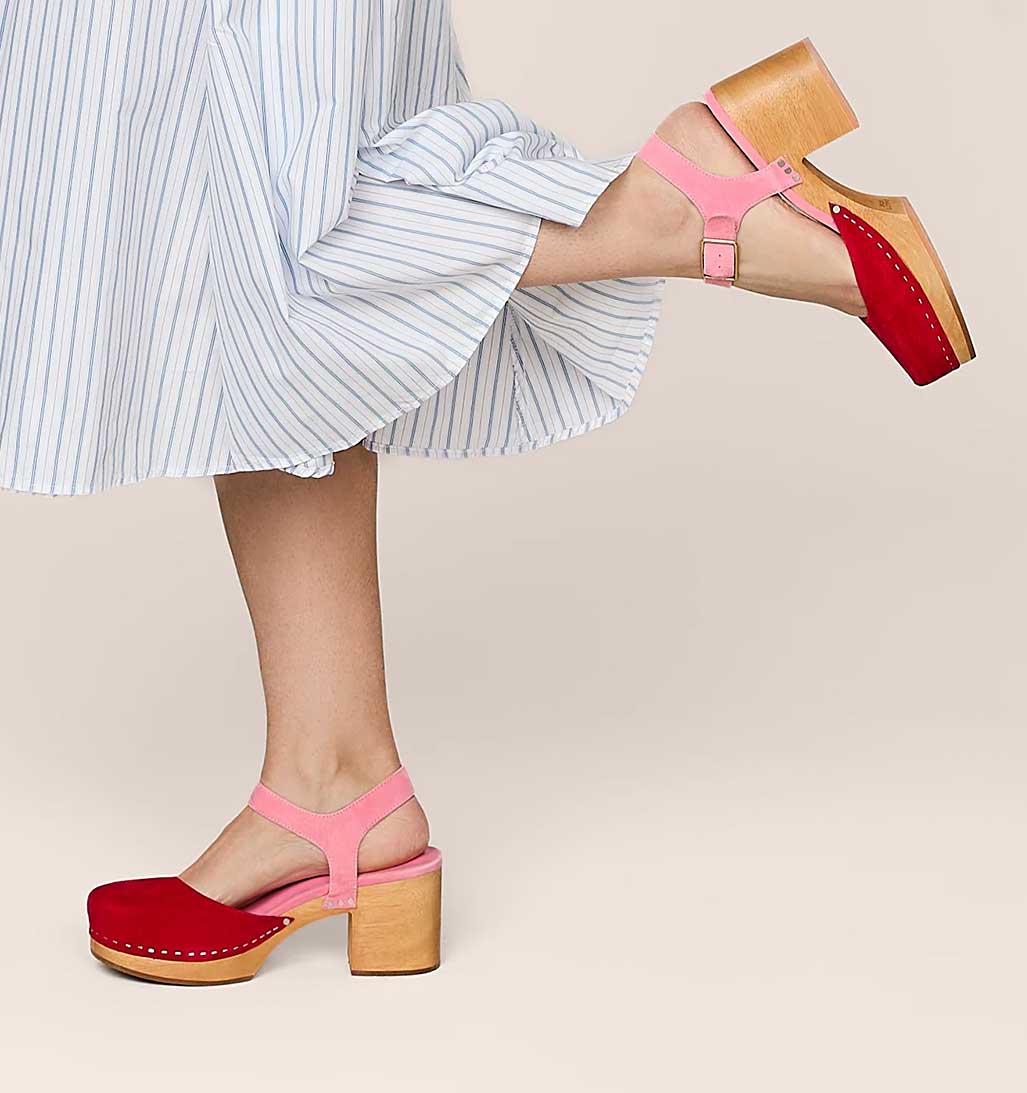 Maud Two-Tone Clog - Vamp
