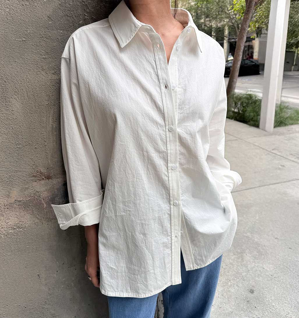 LBS Light Weight Owen Shirt - White