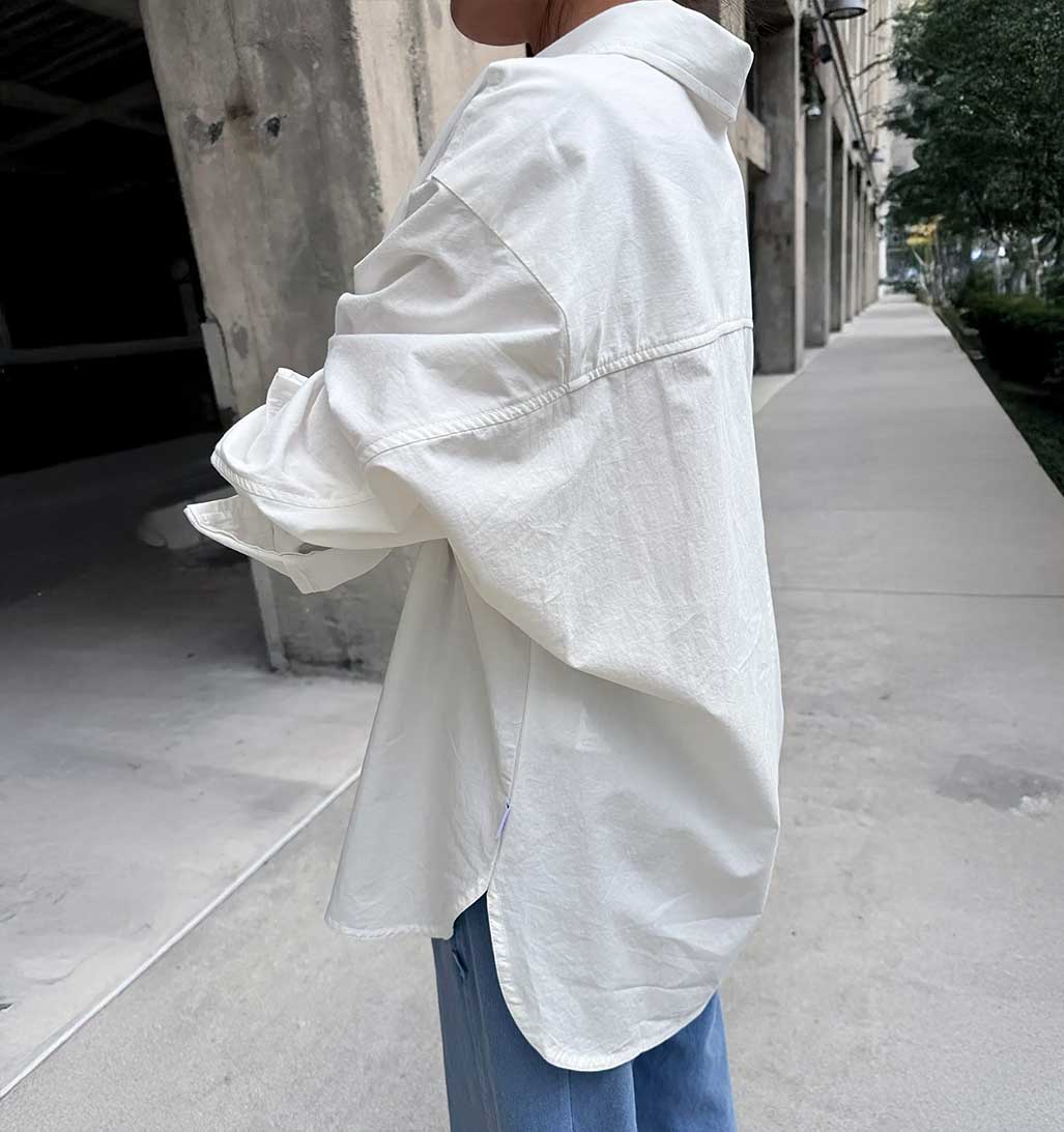 LBS Light Weight Owen Shirt - White