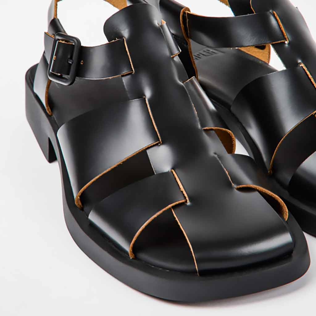 Camper Dana Fisherman Sandal - Black