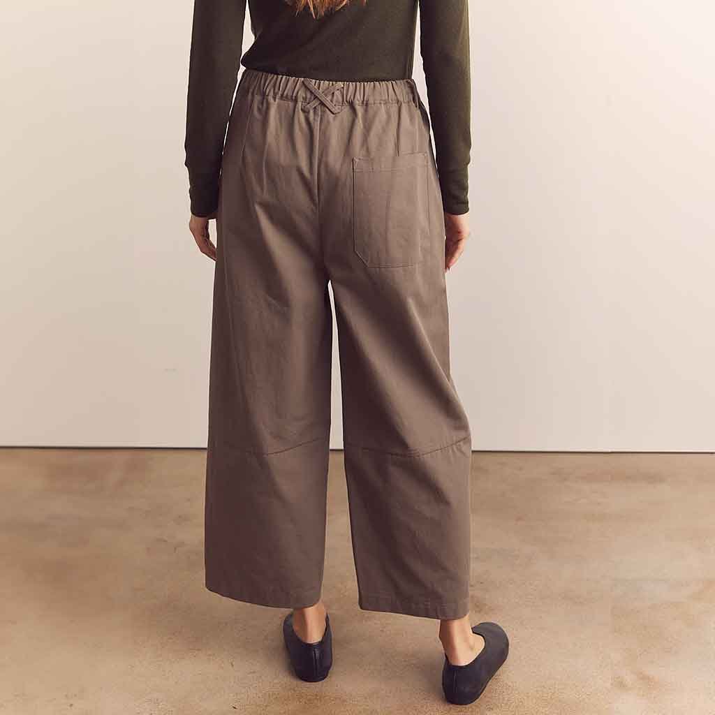 Ankle Length Wide Leg Trousers - re - souL