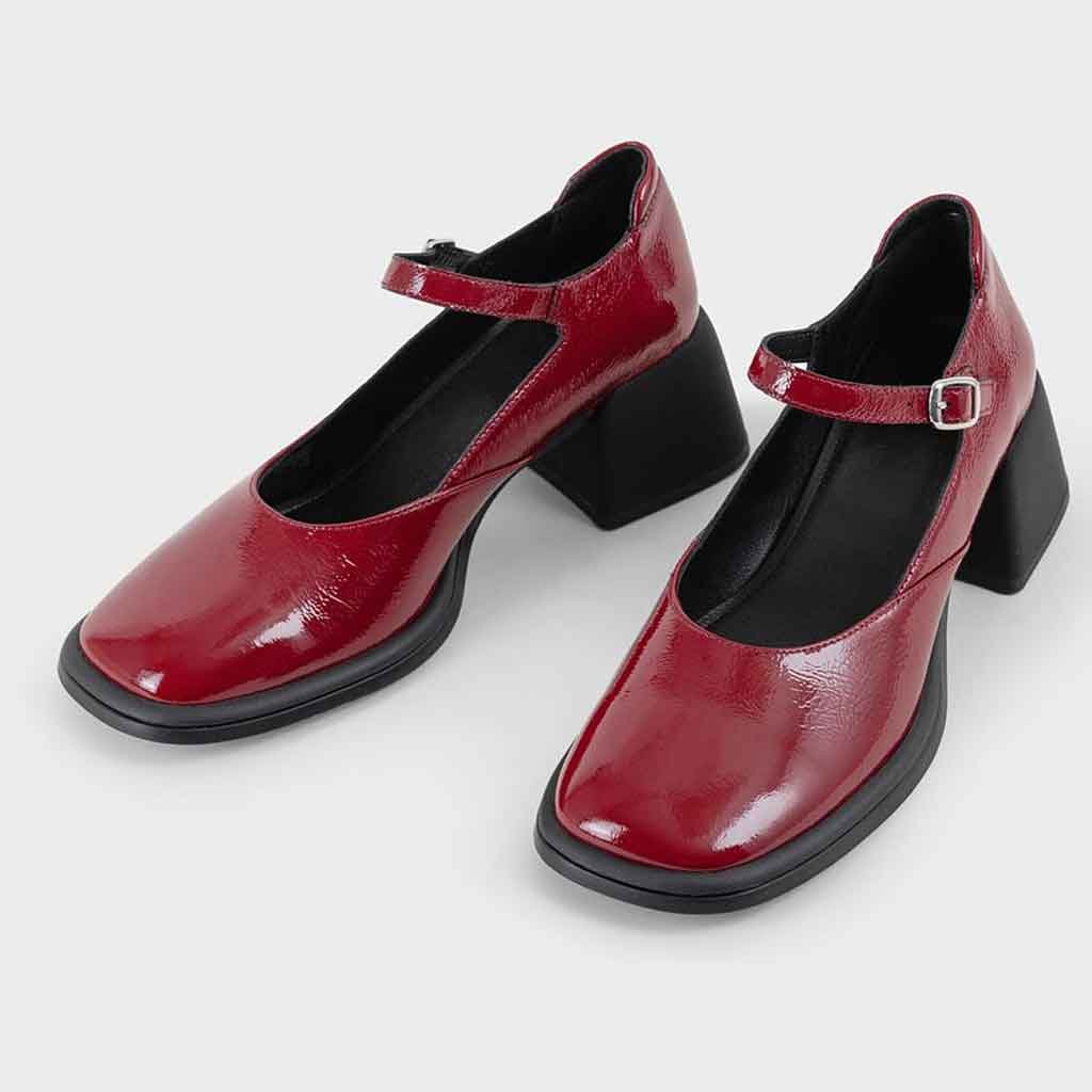 Ansie Mary - Jane Heel - Dark Red - re - souL