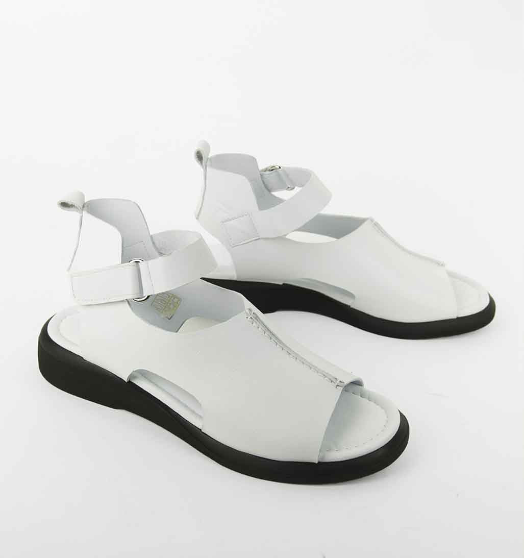 Ava City Sandal - White - re-souL