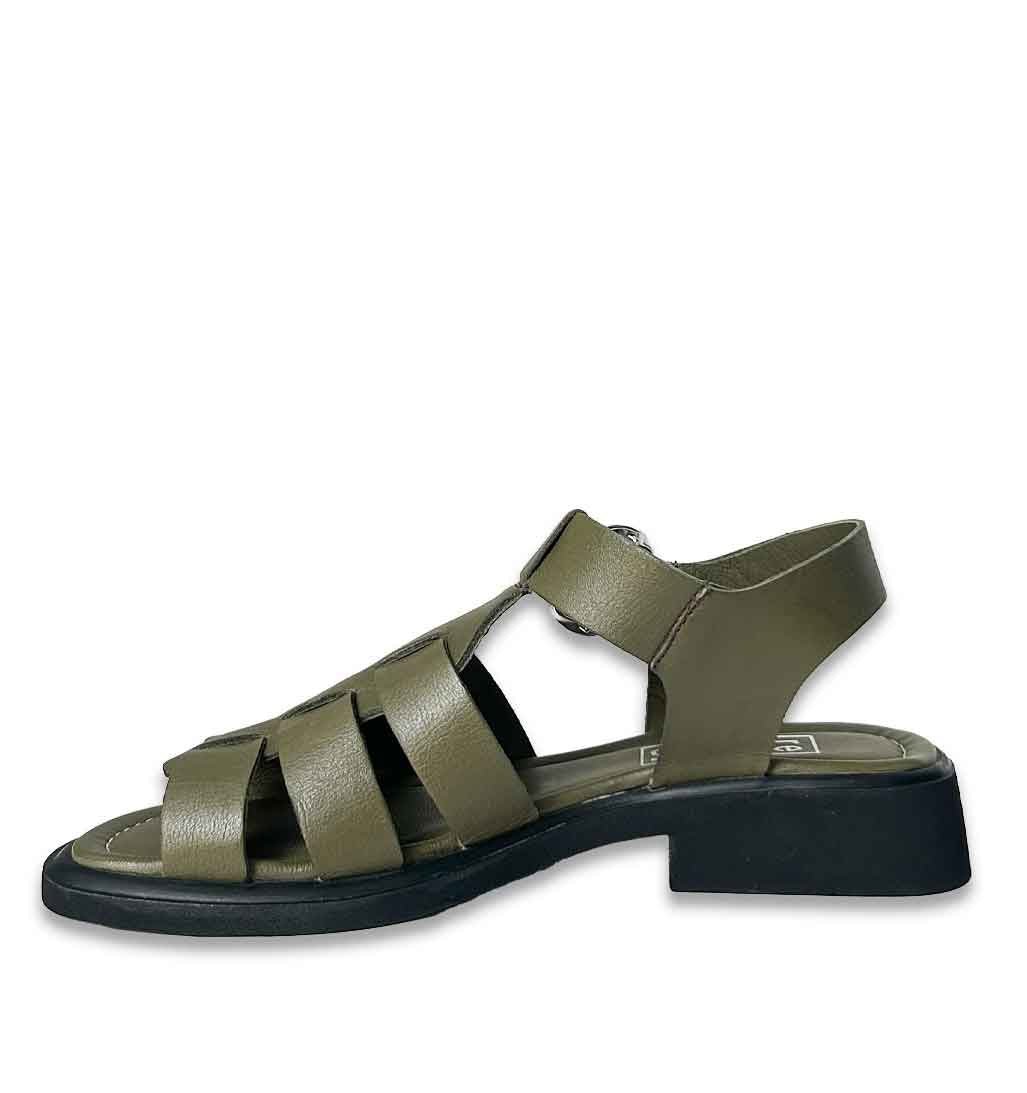 Aylin Fisherman Sandal - Olive - re - souL