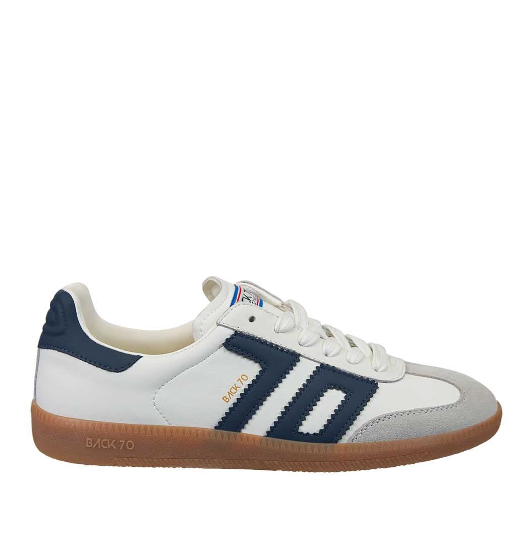 Back 70 Cloud Sneaker - White/Navy - re - souL