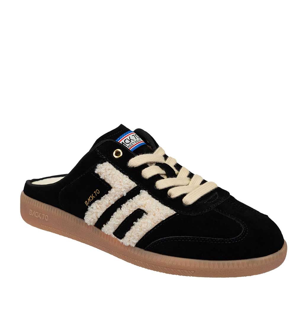 Back 70 Easter Backless Sneaker - Black - re - souL