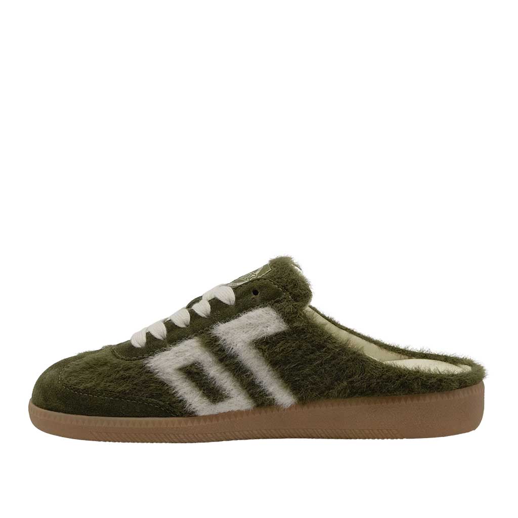 Back 70 Easter Backless Sneaker - Mohair Forest Green - re-souL