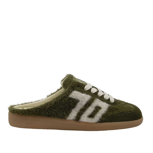 Back 70 Easter Backless Sneaker - Mohair Forest Green - re-souL