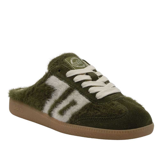 Back 70 Easter Backless Sneaker - Mohair Forest Green - re-souL