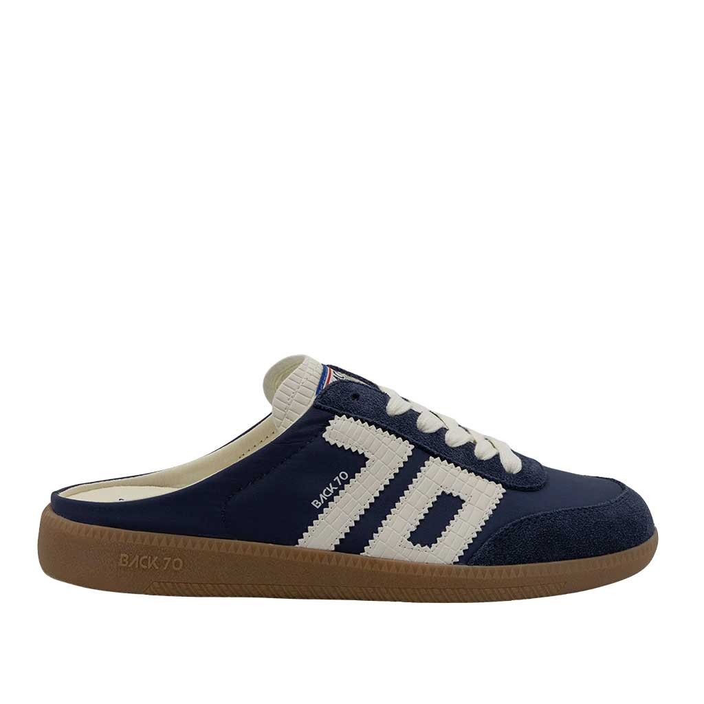 Back 70 Easter Backless Sneaker - Navy - re-souL