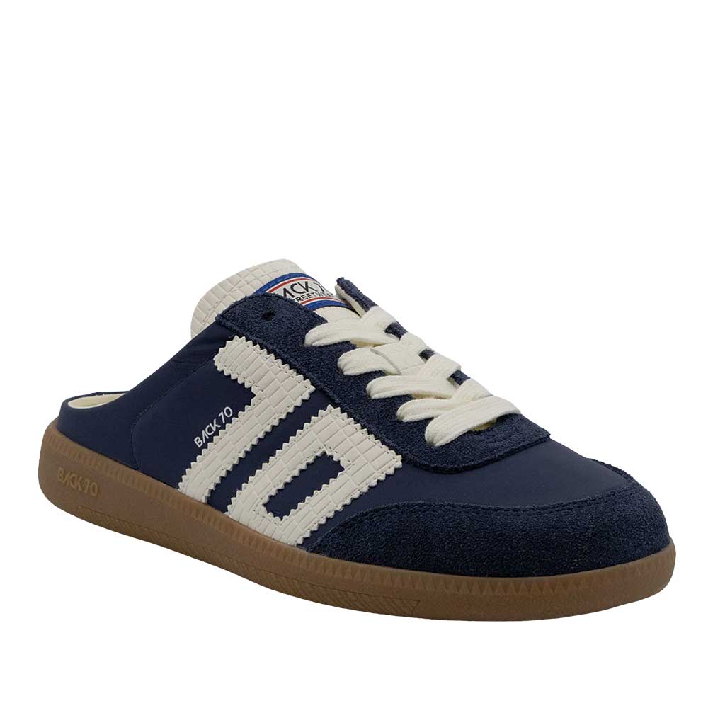 Back 70 Easter Backless Sneaker - Navy - re-souL