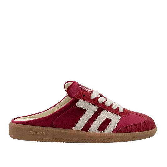Back 70 Easter Backless Sneaker - Red Velvet - re-souL