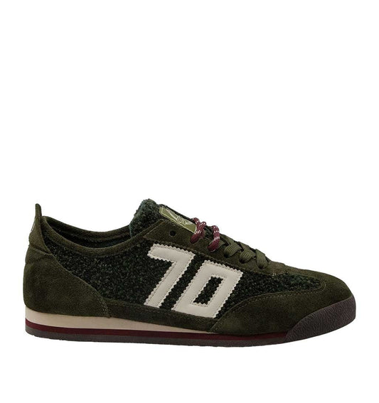 Back 70 Leon Sneaker - Forest/Teddy - re-souL