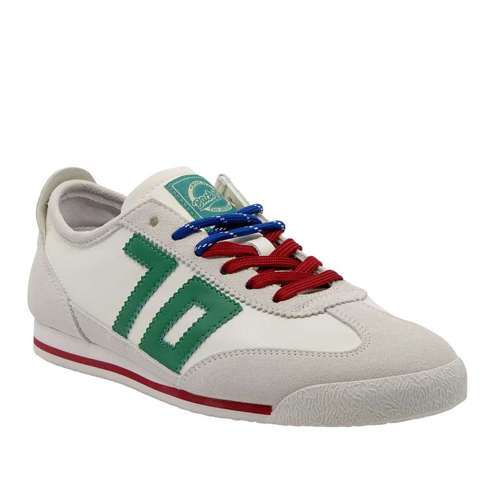 Back 70 Leon Sneaker - White/Green - re-souL
