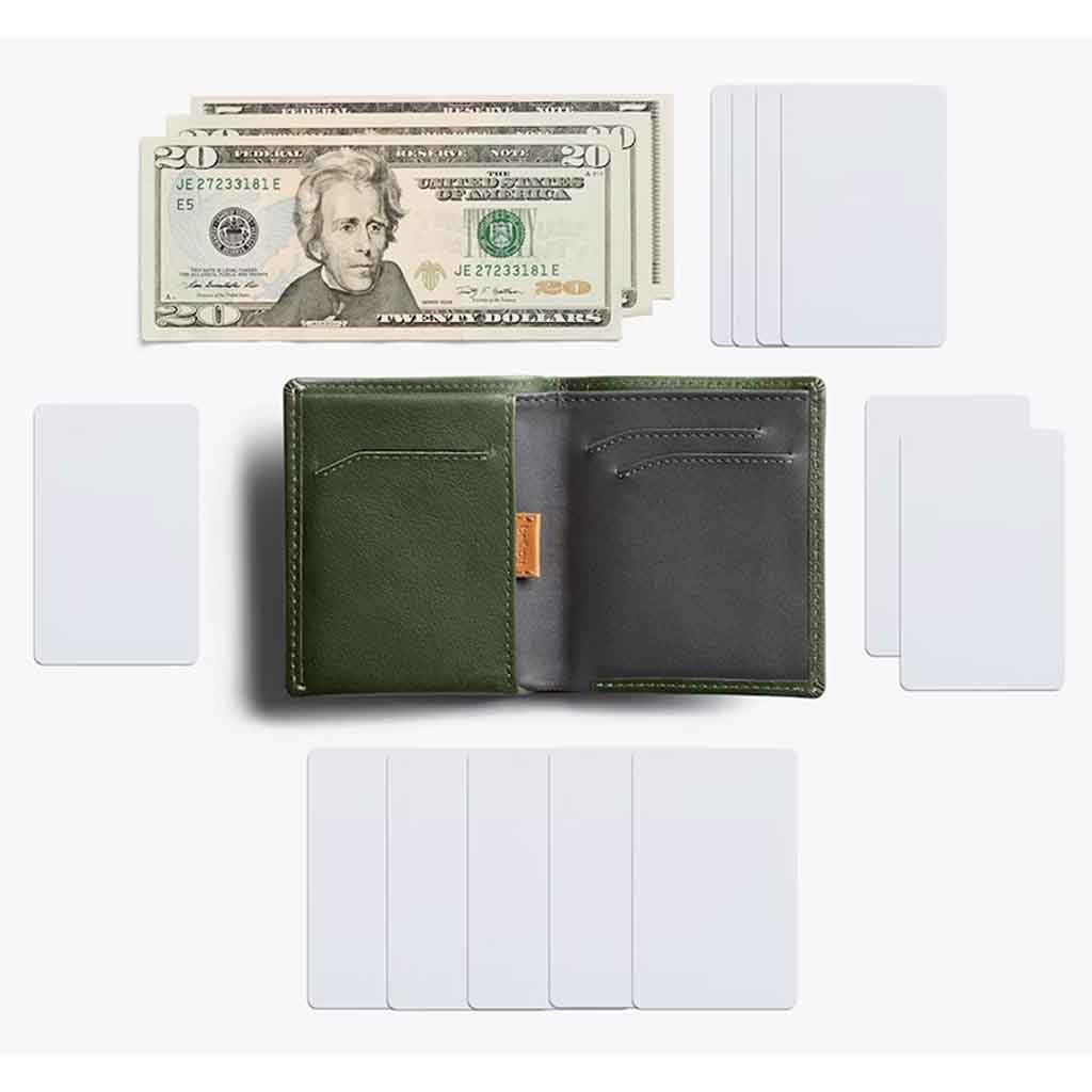 Bellroy Note Sleeve - Ranger Green - re - souL