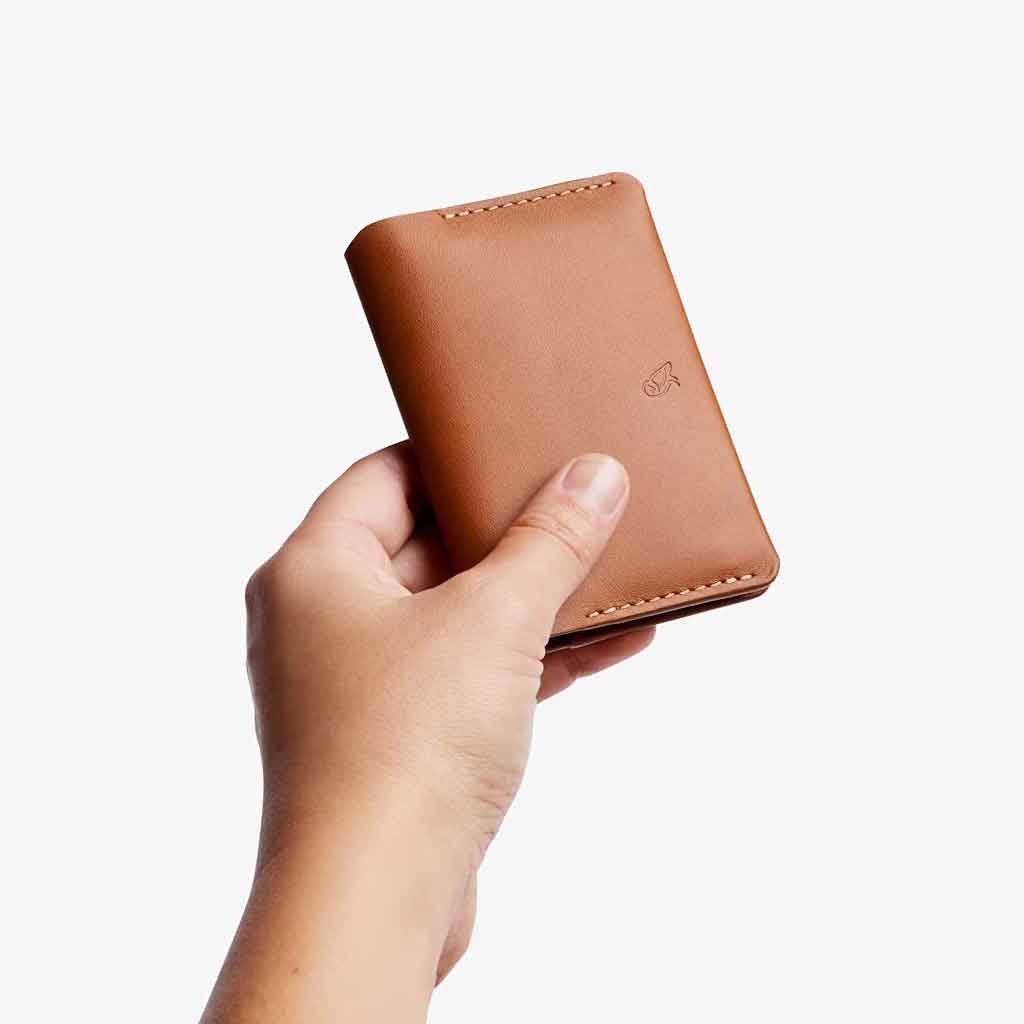 Bellroy Under Cover Card Holder - Caramel - re - souL