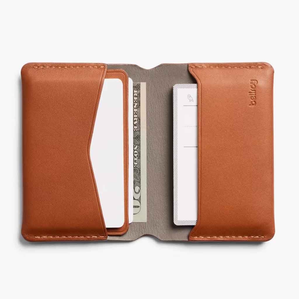 Bellroy Under Cover Card Holder - Caramel - re - souL