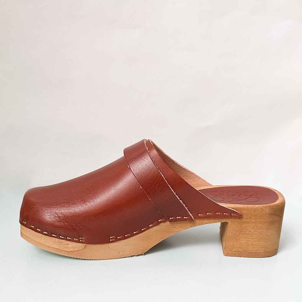 Bosabo Classic Clog - Cognac - re - souL