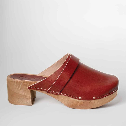 Bosabo Classic Clog - Cognac - re - souL