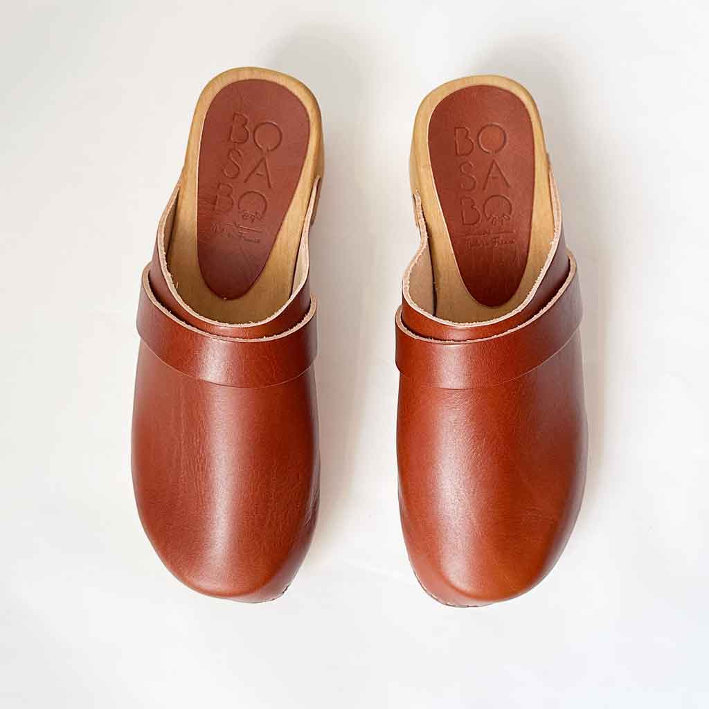 Bosabo Classic Clog - Cognac - re - souL