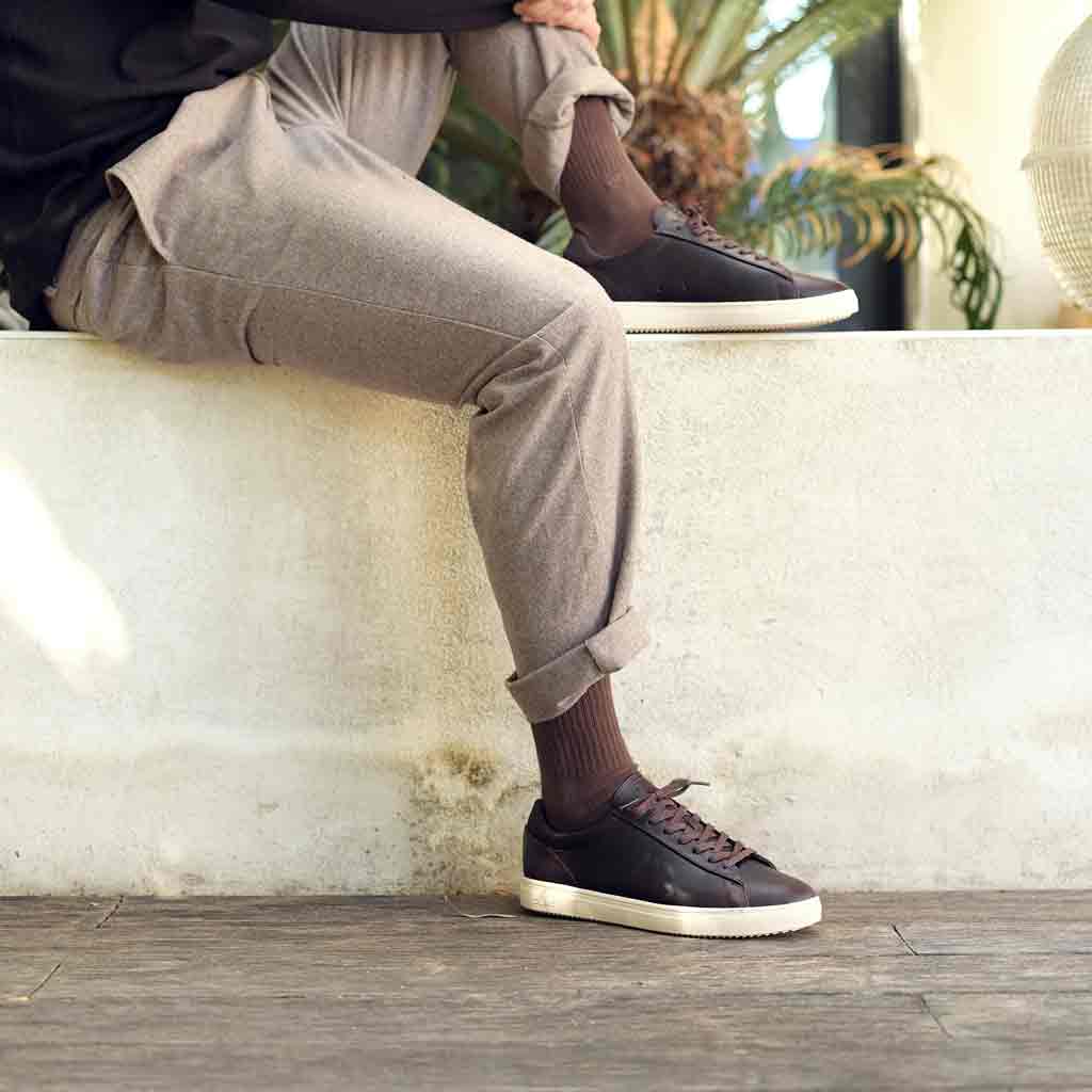 Bradley Sneaker for Men - Walrus Brown - re - souL