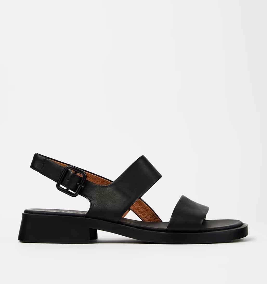Camper Classic Dana Sandal - Black - re - souL