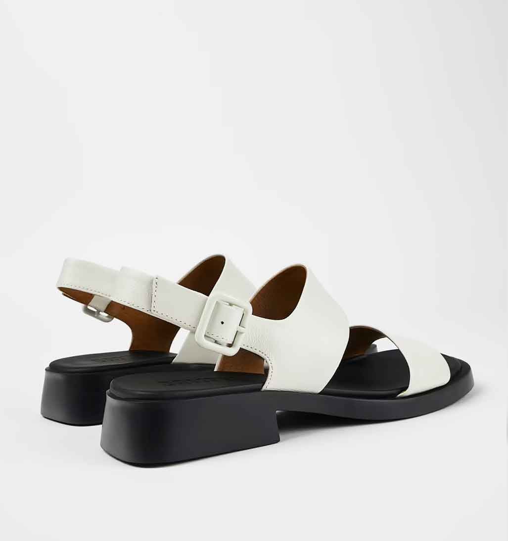 Camper Classic Dana Sandal - White - re - souL