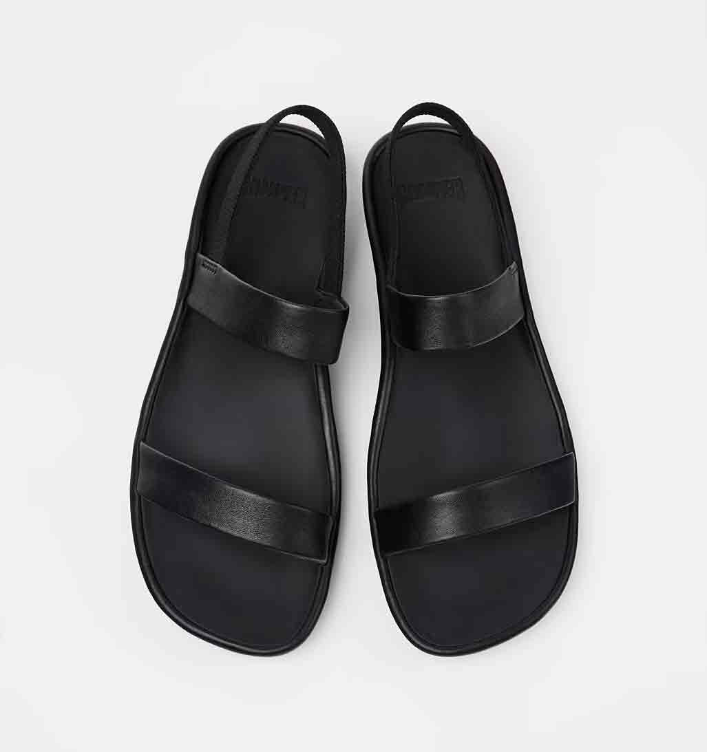 Camper Isla Ry Sandal - Black - re - souL
