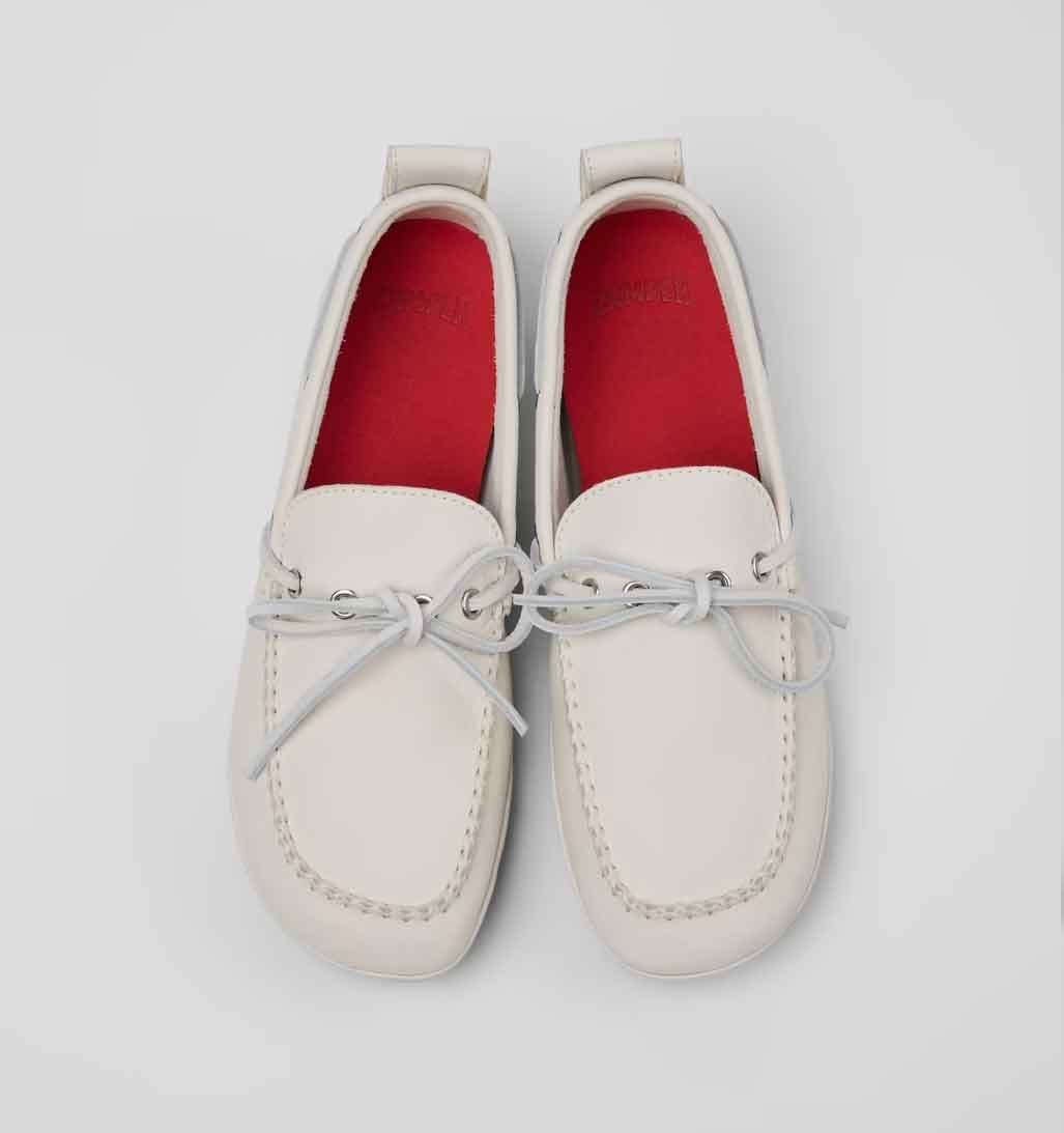 Camper Right Nina Boat Moc - White - re - souL