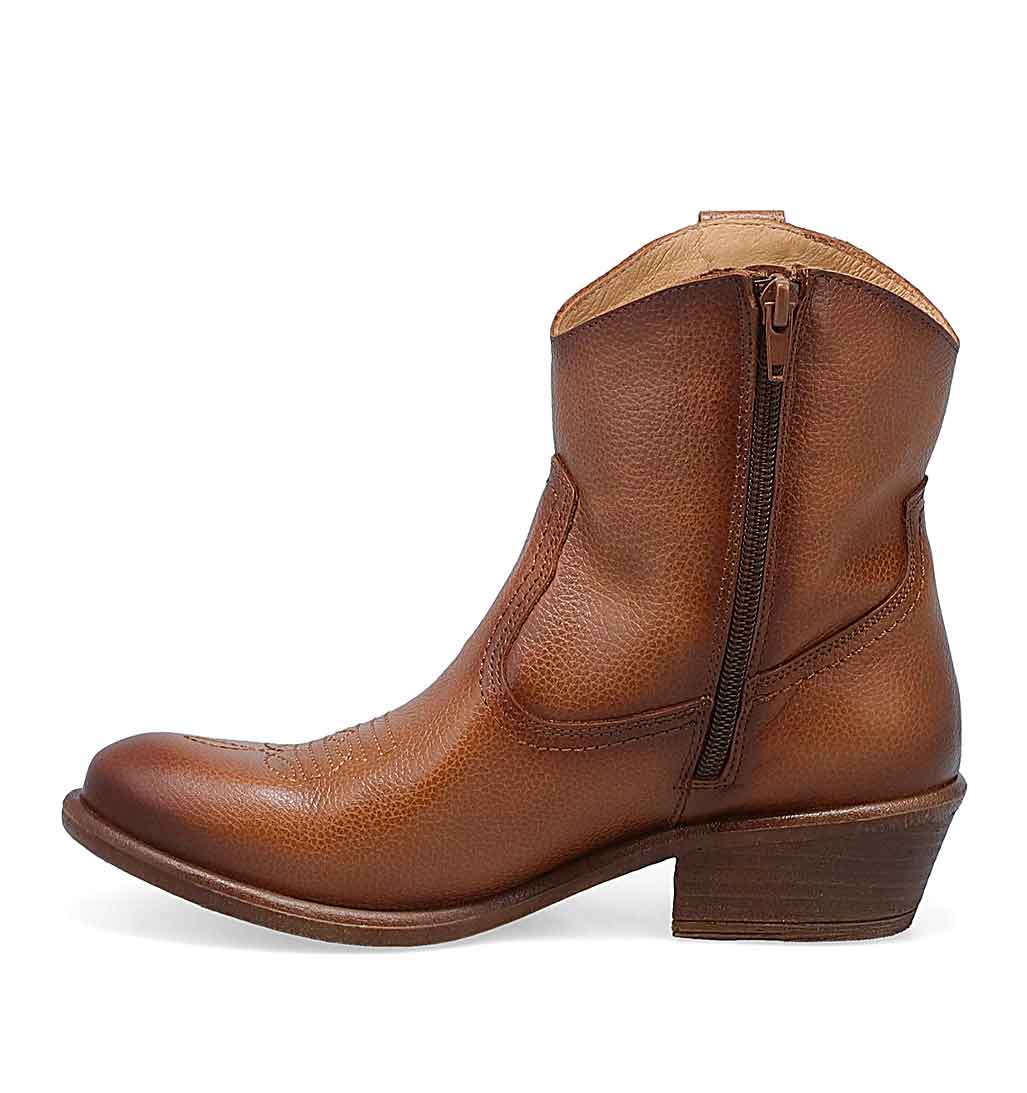 Carlitos Ankle Boot - Brandy - re-souL