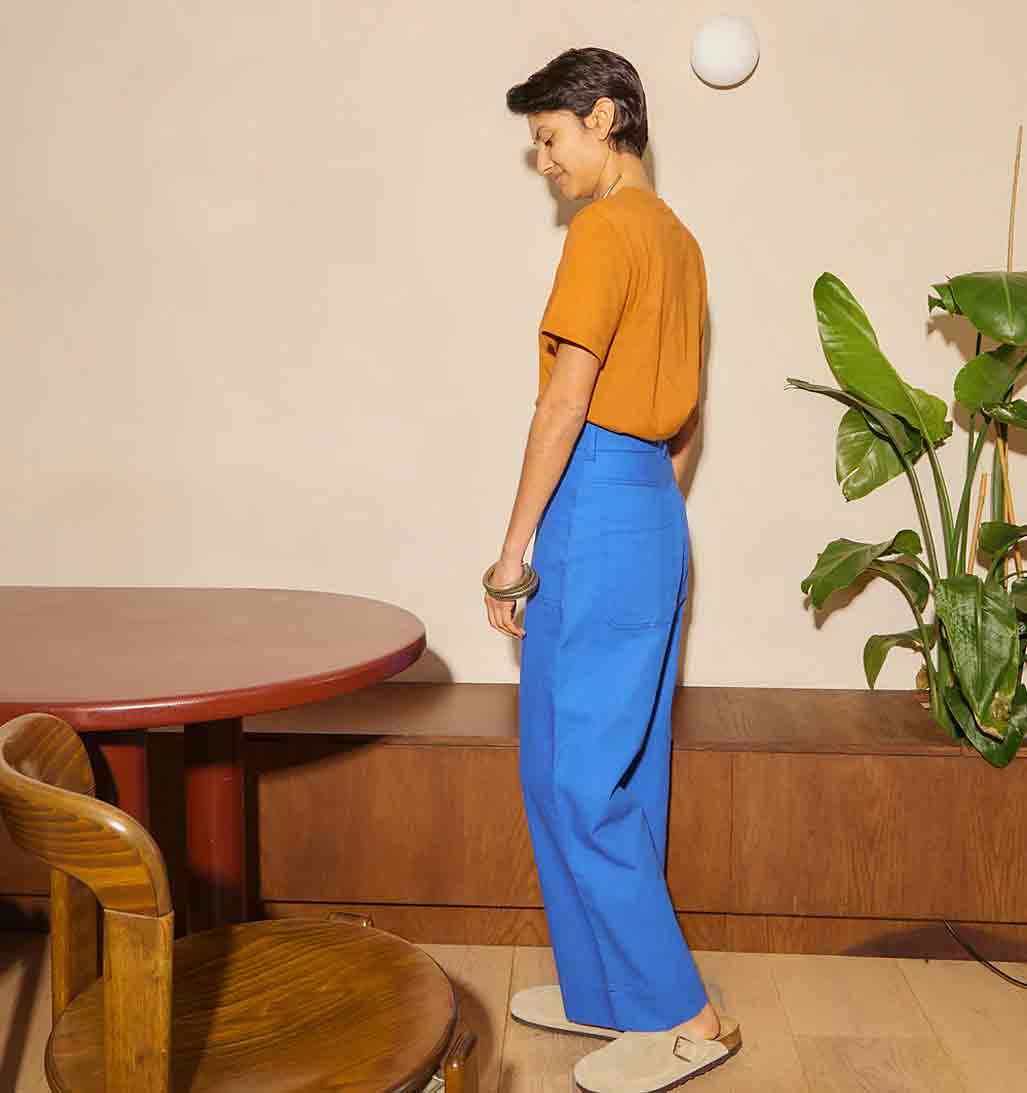 Carpenter Trouser - Cobalt - re - souL