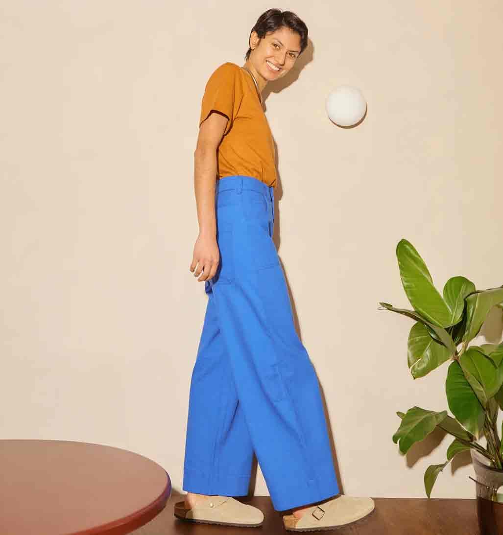 Carpenter Trouser - Cobalt - re - souL