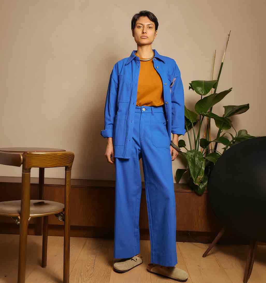 Carpenter Trouser - Cobalt - re - souL