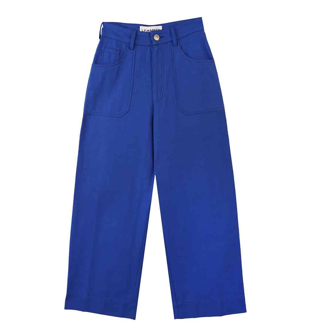 Carpenter Trouser - Cobalt - re - souL