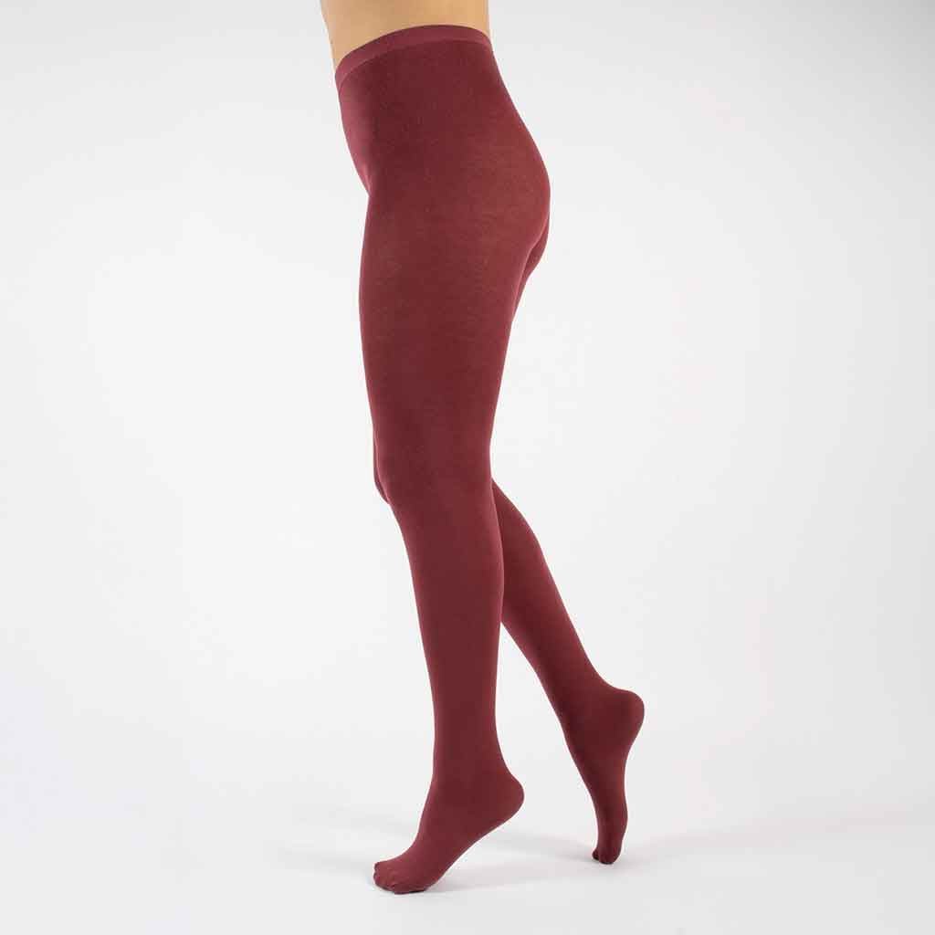 Cashmere Wool Tights - Cardinal - re - souL