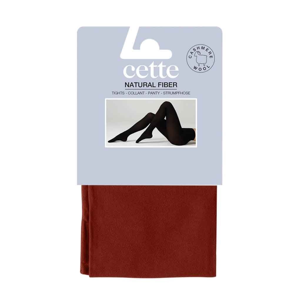 Cashmere Wool Tights - Cardinal - re - souL