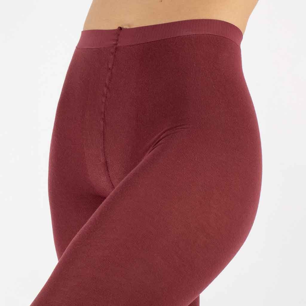 Cashmere Wool Tights - Cardinal - re - souL