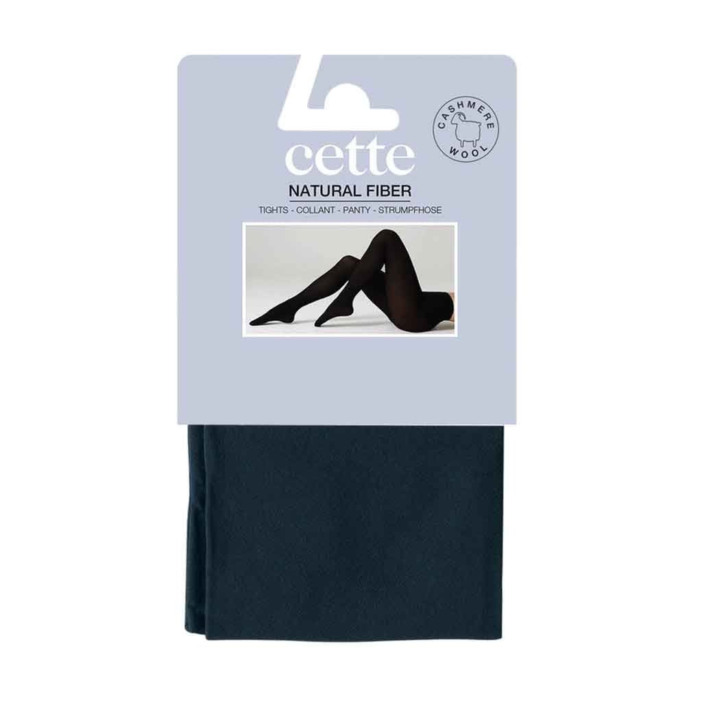 Cashmere Wool Tights - Navy - re - souL