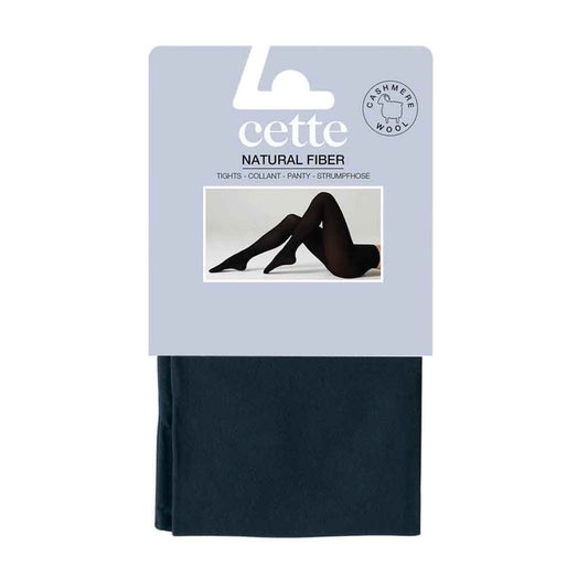 Cashmere Wool Tights - Navy - re - souL