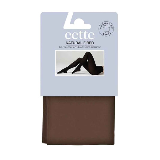 Cashmere Wool Tights - Walnut - re - souL