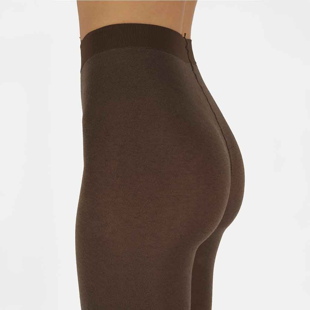 Cashmere Wool Tights - Walnut - re - souL